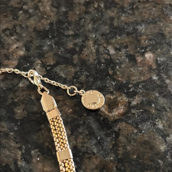Vince Camuto Gold Tone Necklace Layering - Picture 2 of 3